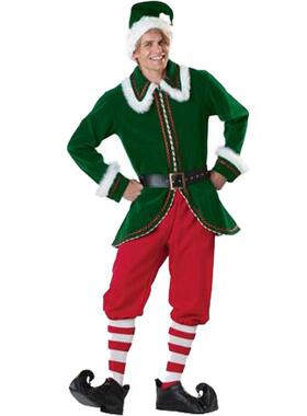 Men and Women Christmas Cosplay Santa Claus Couple Costume