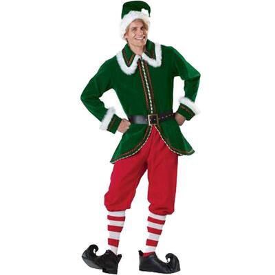 Men and Women Christmas Cosplay Santa Claus Couple Costume