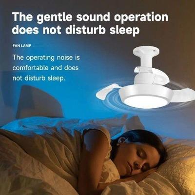 2 in 1 Ceiling Fan Light 3 Lighting Modes Wind Speed