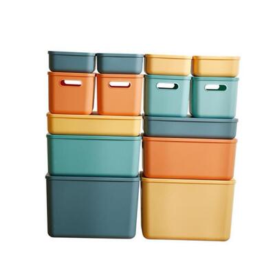 home plastic storage box clothes organizer large, medium收纳