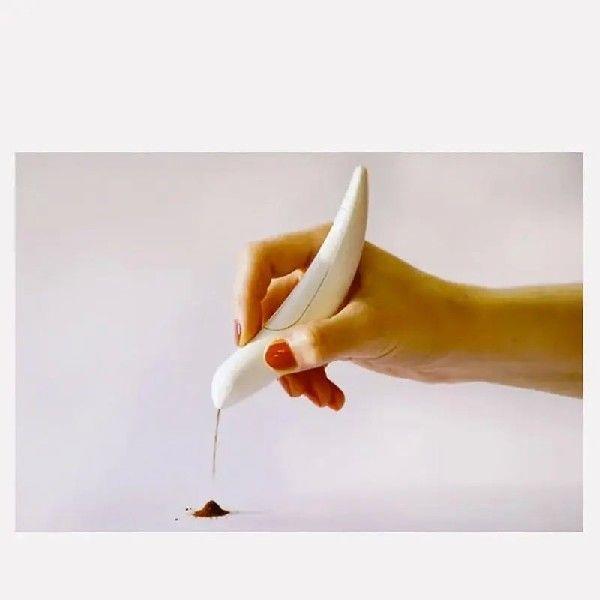 Electric Spice Pen for Latte and Food Art, DIY Special