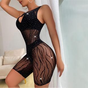 New hot drill temptation sexy erotic underwear 连体衣女