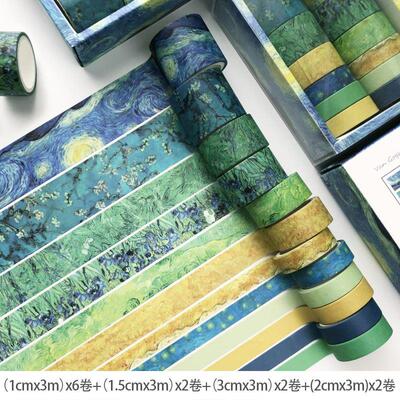 Tent tape,color paper tape set Decorati sticker ledger film