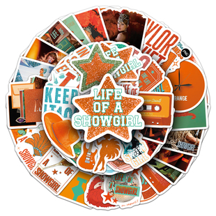 50张霉霉TS12手机壳贴纸Taylor泰勒斯威夫特明星周边防水装 饰贴纸