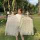 内搭蕾丝泫雅风上衣ins潮 网纱打底衫 小雏菊防晒衣女夏长袖 T恤韩版