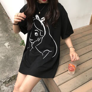 网红ins超火2026夏季酷女孩穿搭帅气复古chic短袖T恤女潮超a上衣