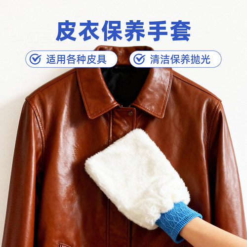 涤贝贝皮衣清洁抛光不掉毛抹布