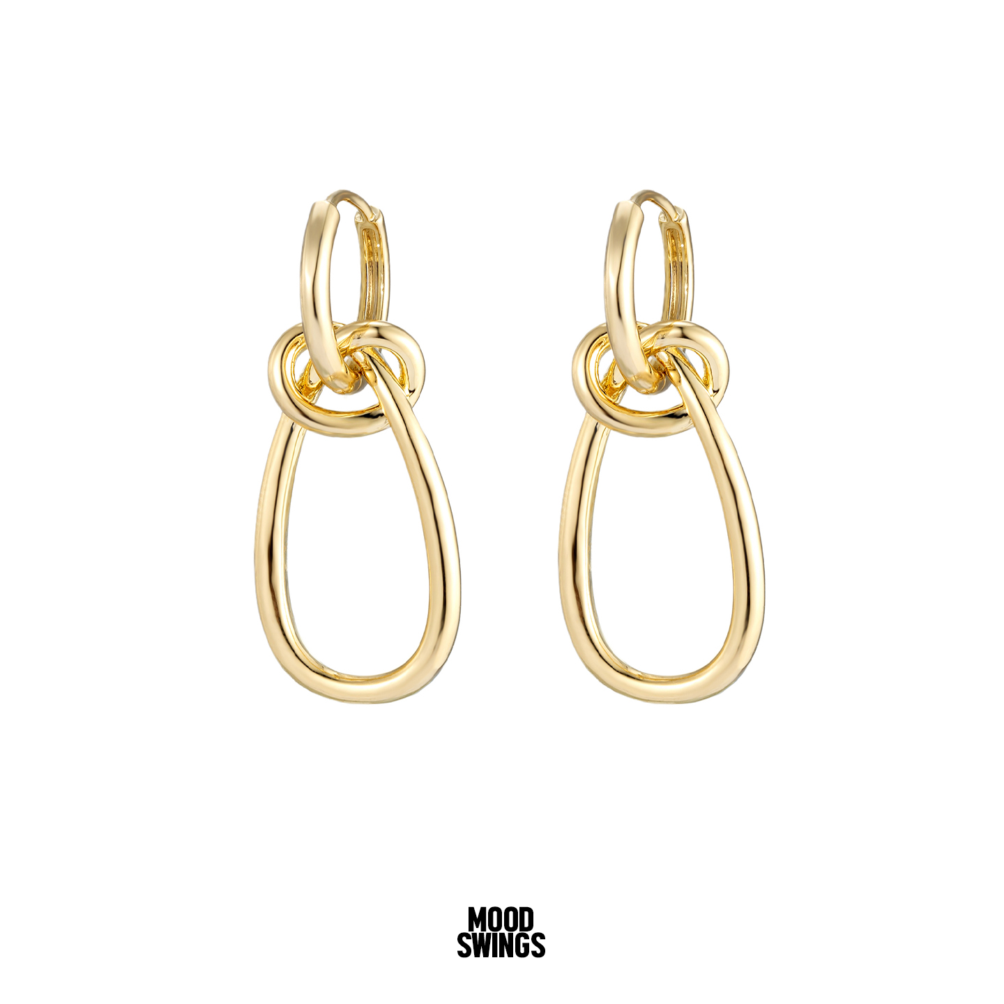 欧美简约百搭线性优雅气质耳环