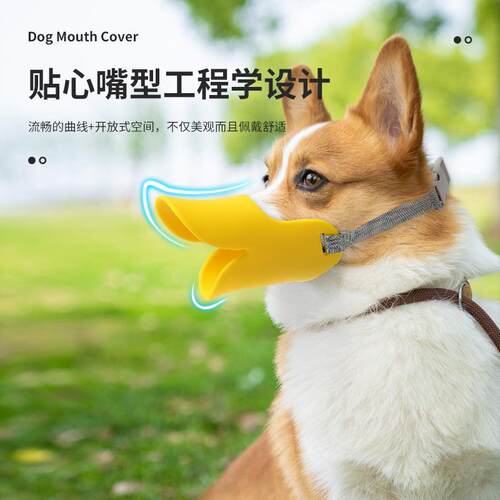 小狗狗嘴套嘴罩防咬人防乱吃防叫小狗口罩中小型犬泰迪博美宠物
