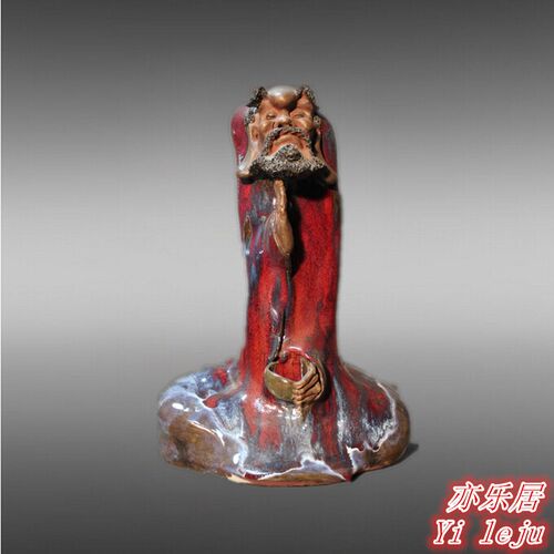 石湾公仔大师人物达摩家居装饰