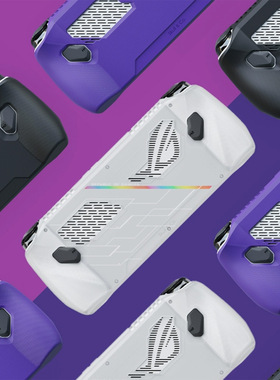 Skull & Co. ROG Ally支架保护壳skullco骷髅雾鸦savage raven 软TPU保护套ROG掌机保护套 Ally散热一体壳