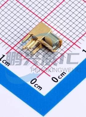 皇捷 原装正品 2LC52SF007 RF射频同轴连接器 MMCX JACK R/A FOR