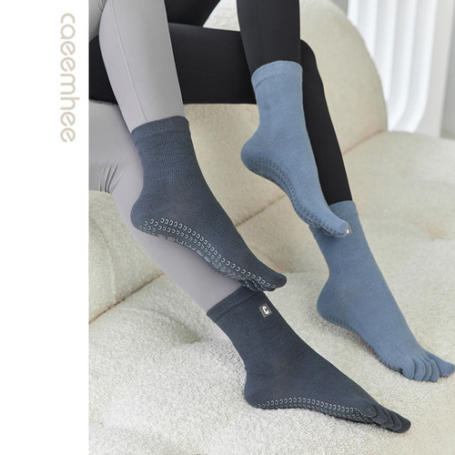 卡益瑜伽袜五指袜防滑袜