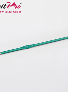 印度进口编织工具Knitpro Zing单头铝制钩针进口毛衣毛线钩针15cm