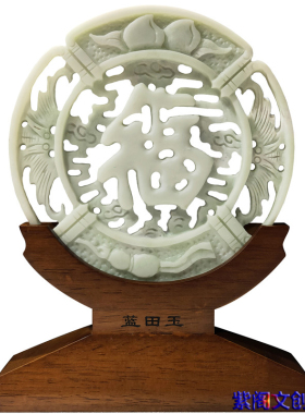 陕西蓝田玉桌面文创客厅摆件祈福