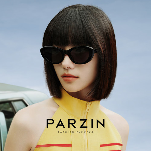 帕森猫眼前卫男女同款窄框墨镜