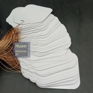 50*70带线试块标签防水吊牌成都建委商品混凝土试块送检二维码