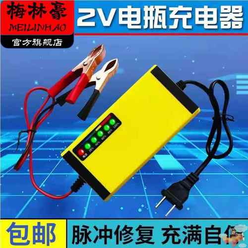 12V伏汽车电瓶充电器摩托