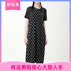 夏季大码女装休闲运动连衣裙