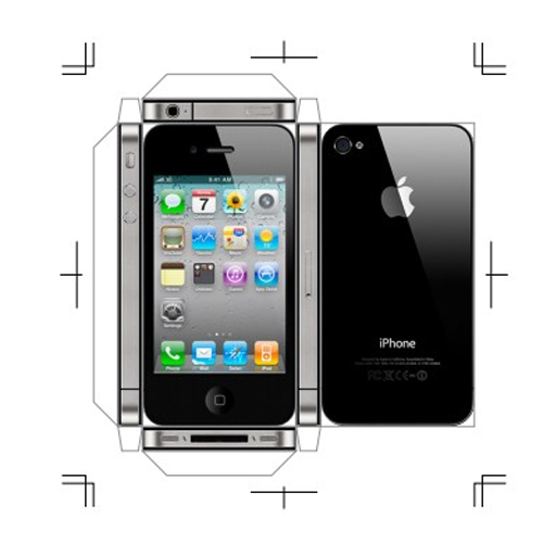 仿真iPhone手机道具3d立体纸模型DIY手工制作儿童益智折纸玩具