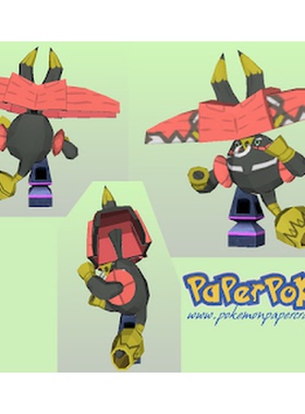 TAPU BULU卡璞哞哞纸模型非塑料非金素纸质模型diy手