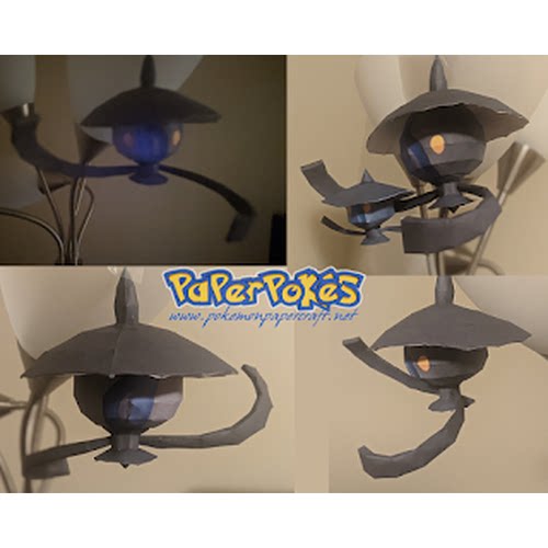 LAMPENT Halloween Part 2灯火幽灵纸模