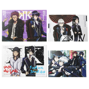 K美咲伏见宗像尊小白日本动漫周边卡通学生垫板海报挂画现货散货