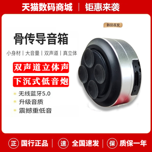 新款蓝牙骨传导音响共振音箱全自动重低音无线室内大功率卧室