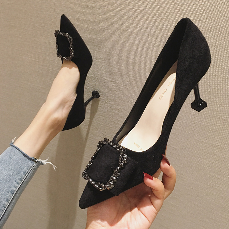 2023春季新款高跟鞋细