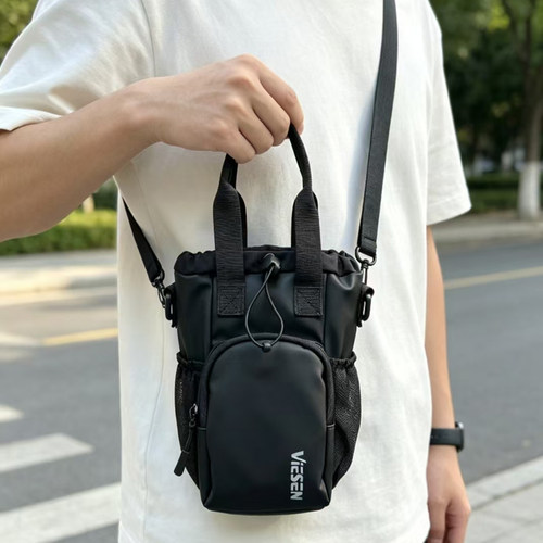 维爱森防水皮膜轻便斜挎手提包