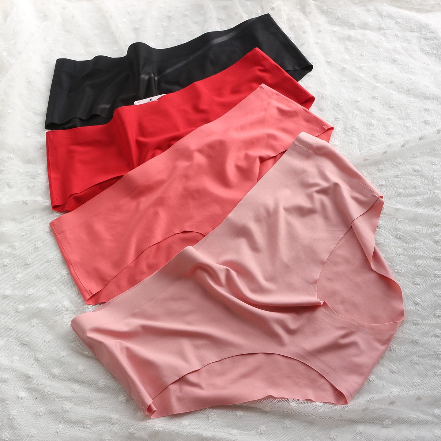 P105｜外贸欧美三角裤柔软舒适无痕大弹力低腰内裤女基础打底裤头