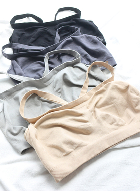 B794｜清仓外贸美国文胸无垫超薄无缝运动无扣背心不可机洗