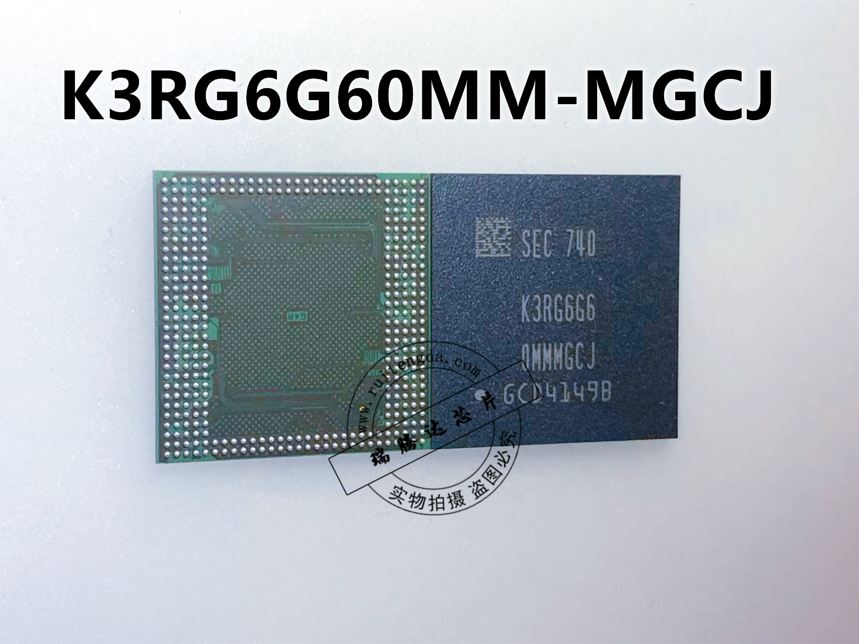 K3RG6G60MM-MGCJ K3RG6G60MMMGCJ BGA366球封装 LPDDR4 6GB全新-封面