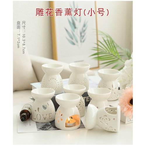 兰兴蜡烛香薰炉 陶瓷香薰炉 香精炉 精油炉具 时尚家居摆设薰香炉
