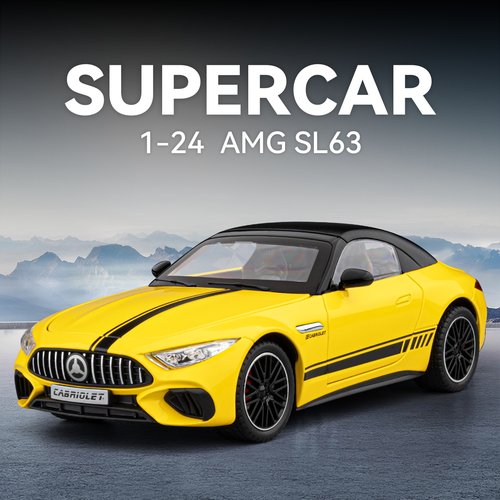 大奔AMG-SL63仿真合金车玩具车