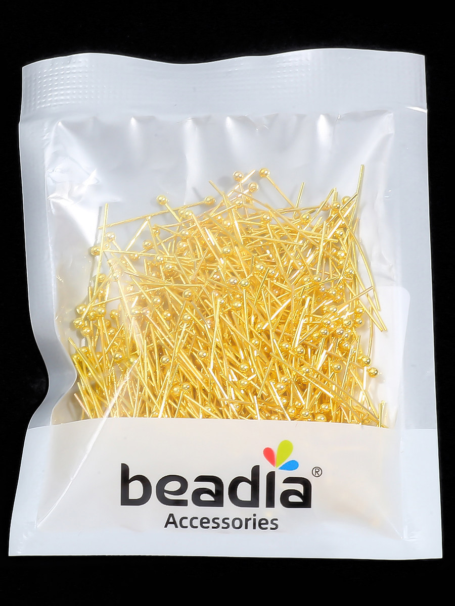 200개의 구리 색상 보존 볼 핀 둥근 바늘 수제 DIY 기본 재료 수제 귀걸이 및 모자 액세서리