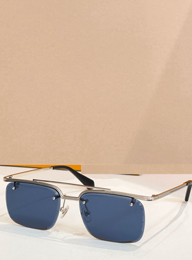 金属方形遮阳太阳镜男女款显脸小