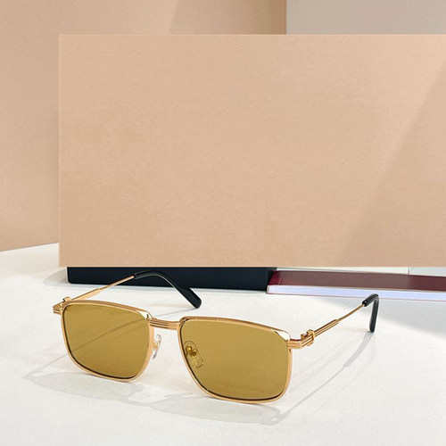 金属方形小脸遮阳太阳镜男女通用