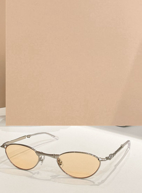 新款圆框太阳眼镜男女通用时尚遮阳墨镜防紫外线潮酷折叠款