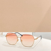 金属多边形大框太阳眼镜女士0082SA时尚 网红风遮阳墨镜男防紫外线