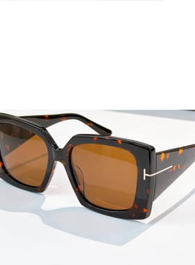 时尚新款方框太阳眼镜男女通用款遮阳墨镜防紫外线潮酷
