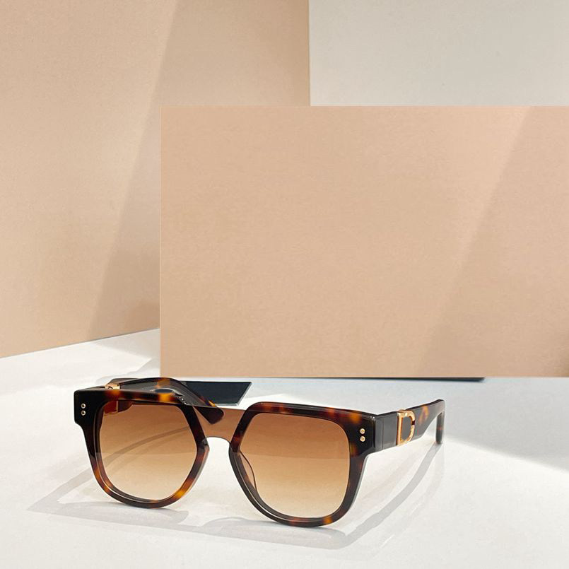 时尚方形太阳眼镜男女通用6693网红风户外遮阳墨镜防紫外线玳瑁黑