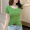 Fruit green round neck