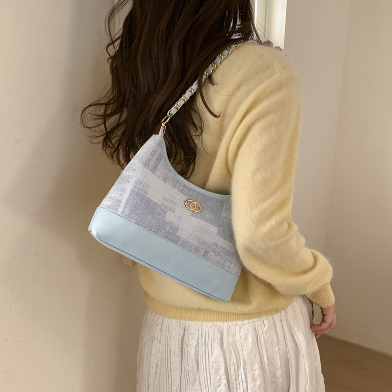 超火小众复古通勤包包女2026新款春夏百搭时尚单肩腋下链条斜跨包,箱包皮具/热销女包/男包,托特包,淘宝优惠券,粉丝福利购,淘宝优惠卷