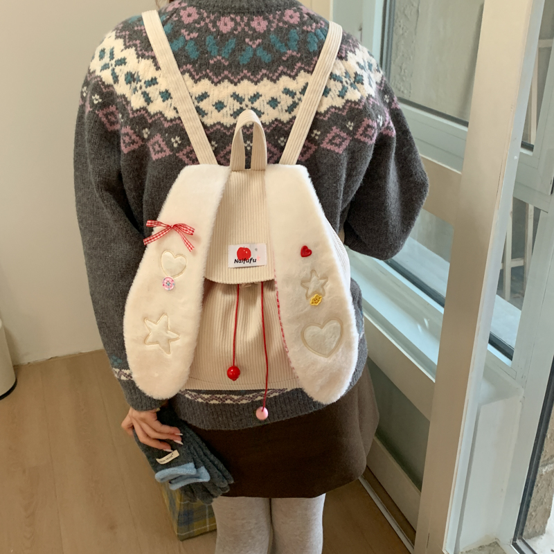 拉链时尚毛绒2025年秋季少女风