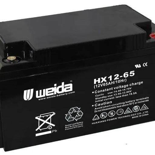 weida蓄电池HX12-100威达电池12V100AH/10HR阀控式铅酸蓄电池消防