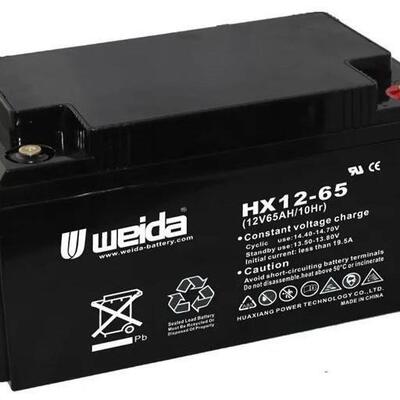 weida蓄电池HX12-100威达电池12V100AH/10HR阀控式铅酸蓄电池消防