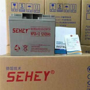 阀控密封式 免维护 铅酸固定型 12V20AH 蓄电池NP20