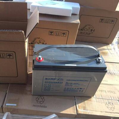 蓄电池DJM12100S LECOH 12V100AH 铅酸免维护 固定型 阀控密