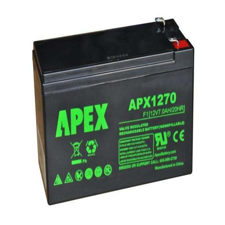APX12-7 无污染长寿命电瓶 环境恶劣基站UPS应急电